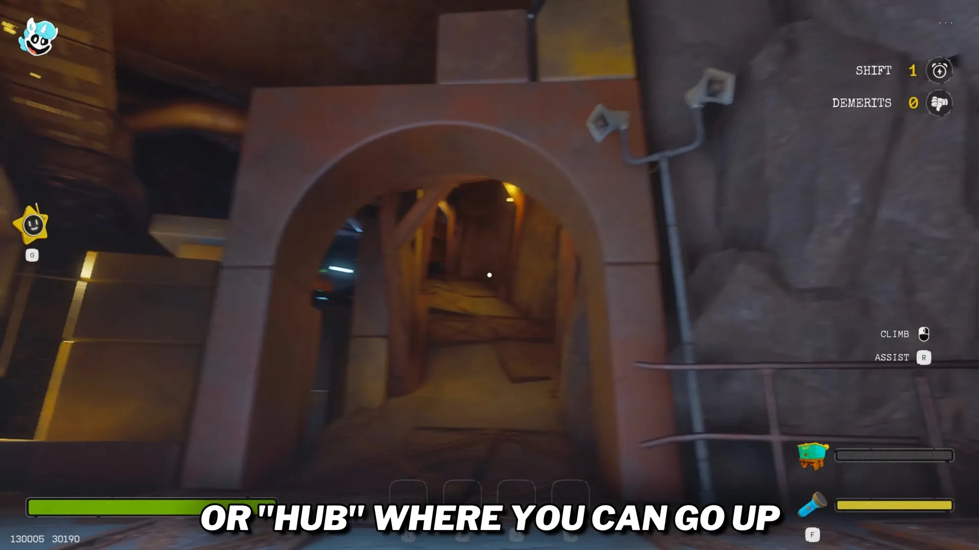 Escape from Playtime main lobby starting elevator